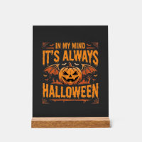 Altijd Halloween Pompoen Vleermuis Vector Ontwerp_