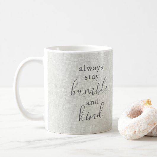 Altijd Humble en Sind Koffiemok (Met donut)