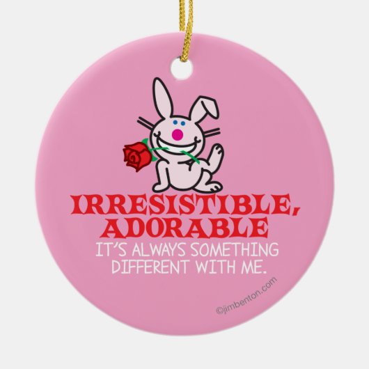 Altijd iets anders keramisch ornament (Voorkant)