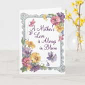 Altijd in Bloom - Wenskaart Kaart (Gele Bloem)