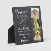 Altijd in liefdevolle herinnering Aangepaste huisd Fotoplaat (Voorkant)