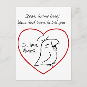 Altijd in mijn hart briefkaart