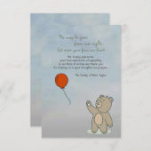 Altijd in ons hart, bedankt (Voorkant / Achterkant)