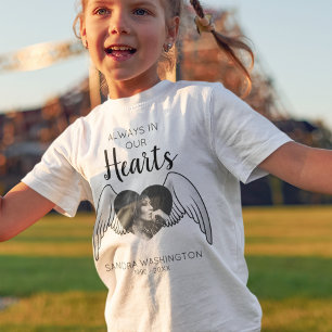 Altijd in ons hart Foto Memorial T-shirt