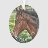 Altijd in ons hart, geesten herinnering ornament (voorkant)