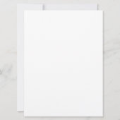 Altijd in ons hart minimalistisch trouwteken kaart (Achterkant)