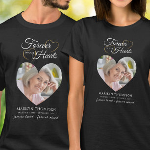 Altijd in Onze Hart Herdenkingsfoto T-shirt