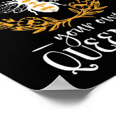 Altijd je eigen koningin-bijenofferte poster (Hoek)