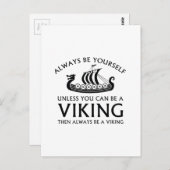 Altijd jezelf zijn briefkaart (Voorkant / Achterkant)