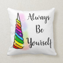 Altijd jezelf zijn Pillow