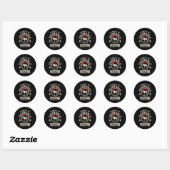Altijd jezelf zijn, tenzij je een man bent ronde sticker (Vel)