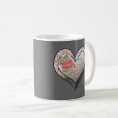 Altijd jonge Valentijn mok hart (Voorkant rechts)