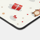 Altijd kerst! Laat het bureau fladderen! Christmas Bureaumat (Hoek)
