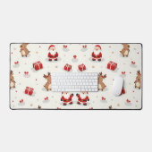 Altijd kerst! Laat het bureau fladderen! Christmas Bureaumat (Keyboard & Muis)