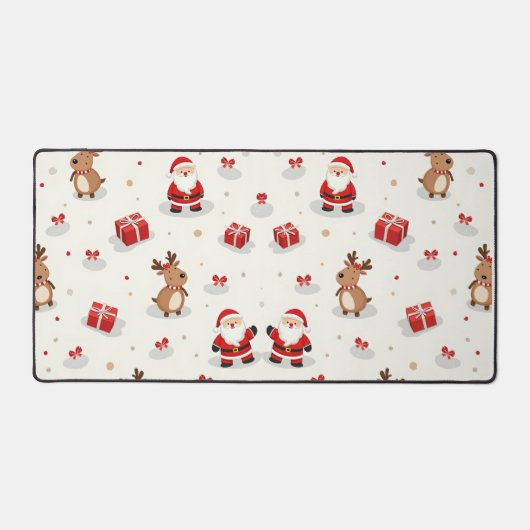 Altijd kerst! Laat het bureau fladderen! Christmas Bureaumat (Voorkant)