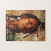 Altijd kijkend, Amerikaans-Indische puzzel Legpuzzel (Horizontaal)