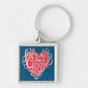 Altijd Kiss me Goodnight Sleutelhanger