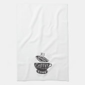 Altijd koffie-tijd theedoek (Verticaal)