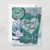Altijd liefde vinden briefkaart (Voorkant / Achterkant)