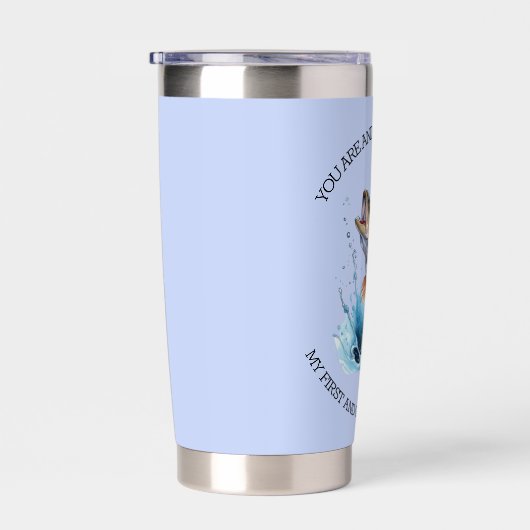 Altijd mijn eerste en grootste vader geïsoleerde drinkbeker (Rechts)