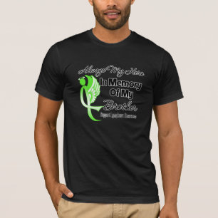 Altijd mijn Hero in geheugen Broeder - lymfoom T-shirt
