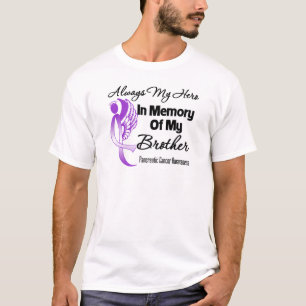 Altijd mijn Hero in geheugen Brother - Pancreas Ca T-shirt