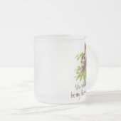 Altijd mijn Hunny Bunny Rabbit, Glass Mok (Voorkant rechts)