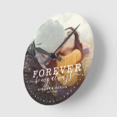 Altijd mijn liefdesbruiloft-fotoscript zijn ronde klok (Hoek)