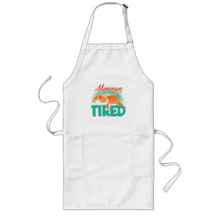 Altijd moe lang schort
