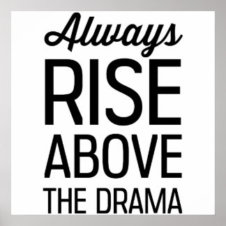 Altijd omhoog boven de drama poster