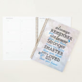 Altijd onthouden dat je braver bent planner (Display)