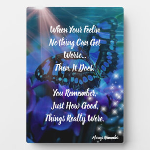 Altijd onthouden fotoplaat