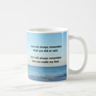 "Altijd onthouden" Koffiemok