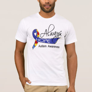 Altijd op Autisme hopen T-shirt