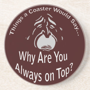 Altijd op het donkere Onderzetter bovenaan