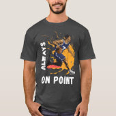 Altijd op punt basketbal t-shirt (Voorkant)