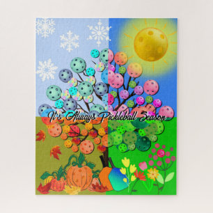 Altijd Pickleball Season Winter Spring Summer Herf Legpuzzel