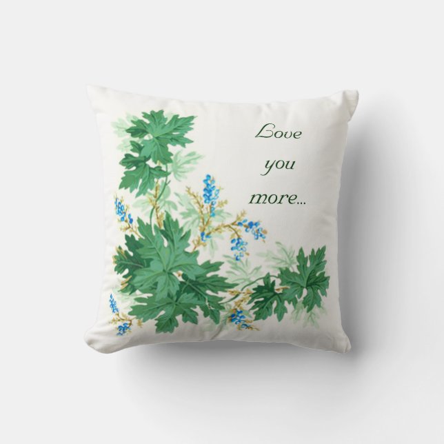 Altijd Pillow Throw Kussen (Voorkant)