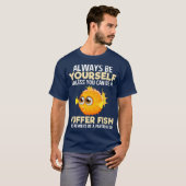 Altijd Puffer-Zee-visjes T-shirt (Voorkant volledig)