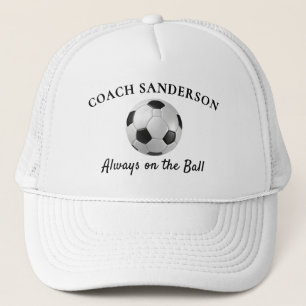 'Altijd Puntgaaf' Voetbal Coach Custom Trucker Pet