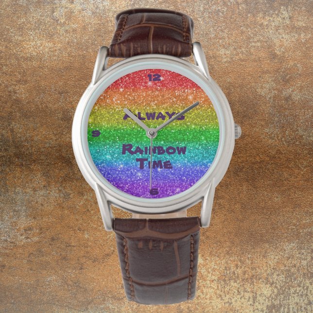 Altijd regenboogtijd horloge (Creator heeft geüpload)