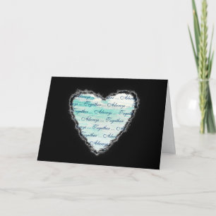 Altijd samen Valentijn Romance Love Kaart