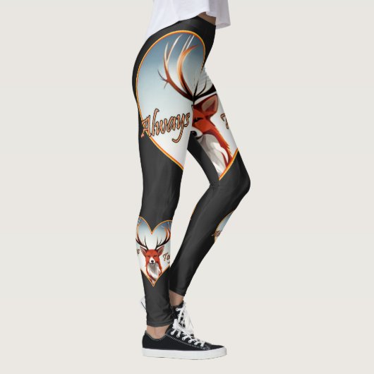 Altijd samen Vixen en Stag Leggings (Rechts)