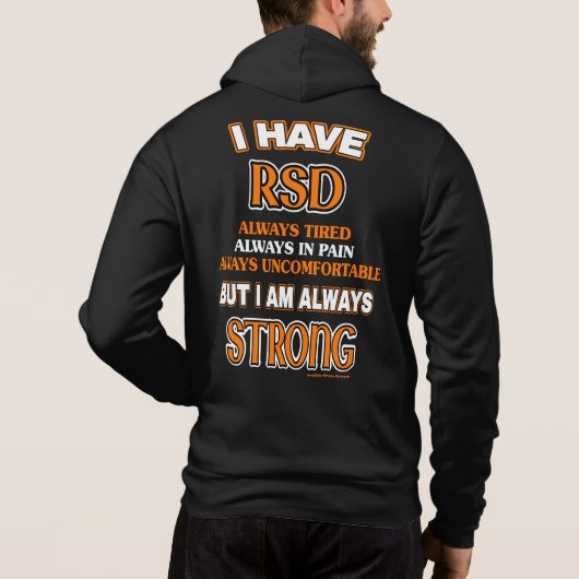 Altijd sterk...RSD Hoodie (Achterkant)