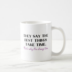 Altijd Te Laat Koffiemok