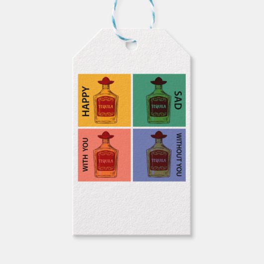 Altijd Tequila Cadeaulabel (Voorkant)