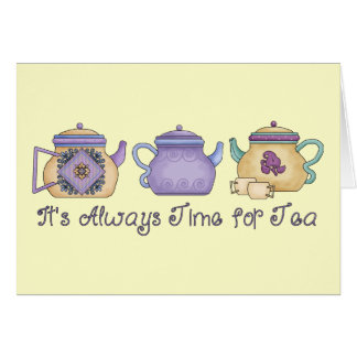 Altijd tijd voor thee