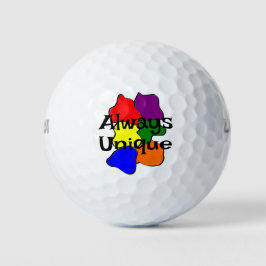 Altijd unieke autisme golfballen