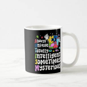 Altijd unieke Intelligente Autisme Bewustzijnspuzz Koffiemok