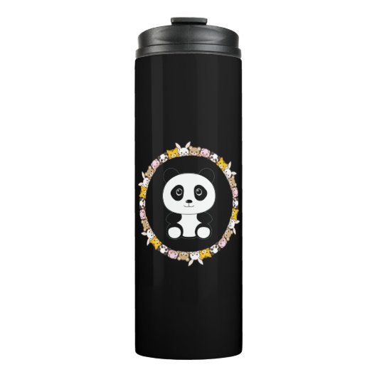 ALTIJD UZELF, TENZIJ U EEN PANDA KOFFIE KUNT ZIJN THERMOSBEKER (Voorkant)
